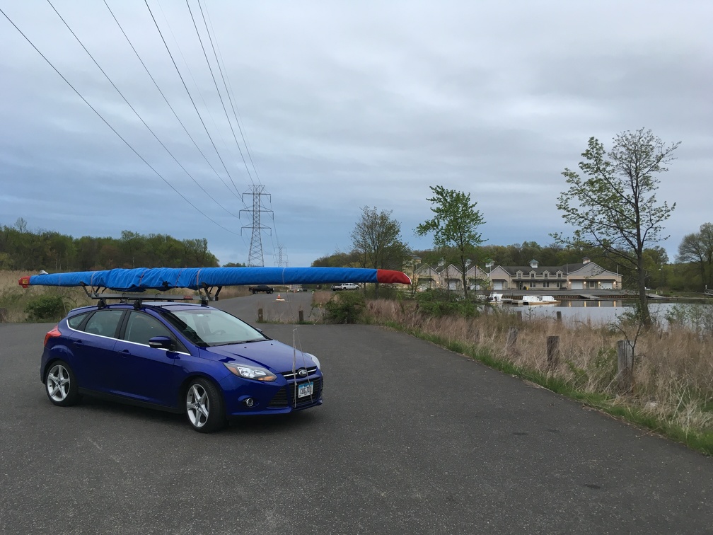 Car top Caspersen Rowing Center